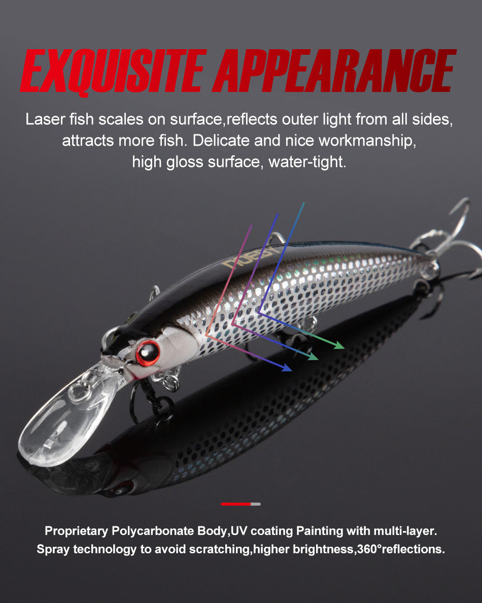 NOEBY Saltwater Pencil Bait/Stickbait/Minnow/Topwater/Popper Lure 110mm /36g