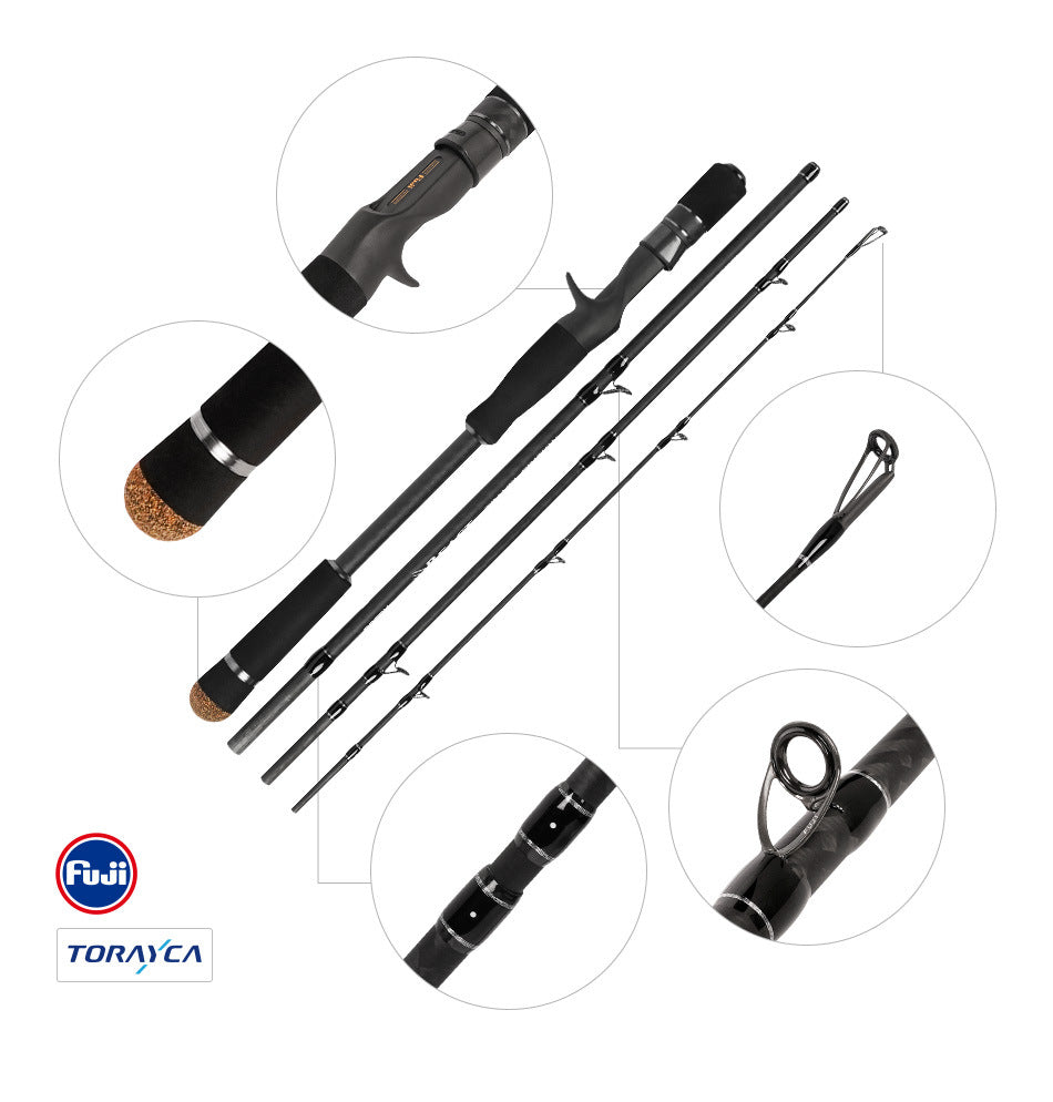 NOEBY Slow Pitch Jigging/Saltwater/Topwater/Big Game/GT /Tuna Rod BTC604MH/BTS705MH