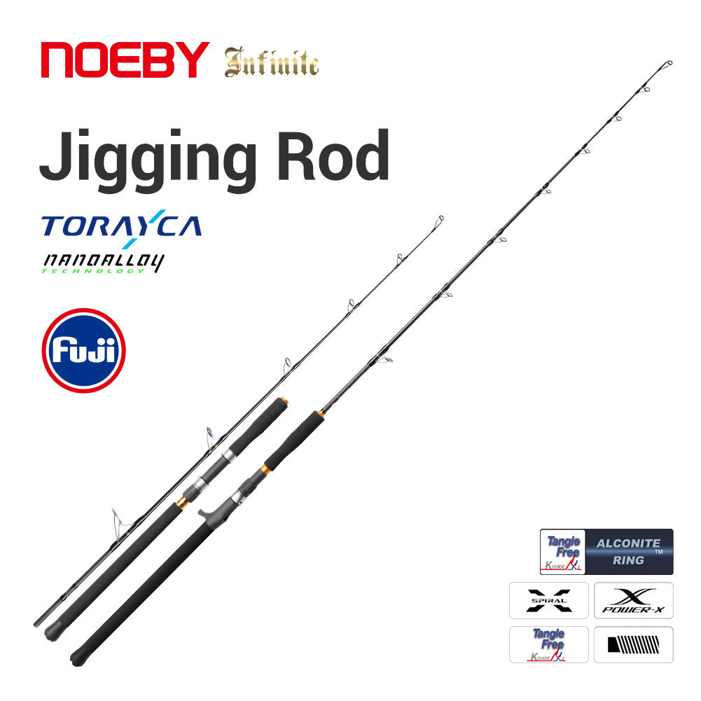 NOEBY NBJ561MH/602M/C602M/601MH/C601MH Slow Pitch Jigging fishing rod