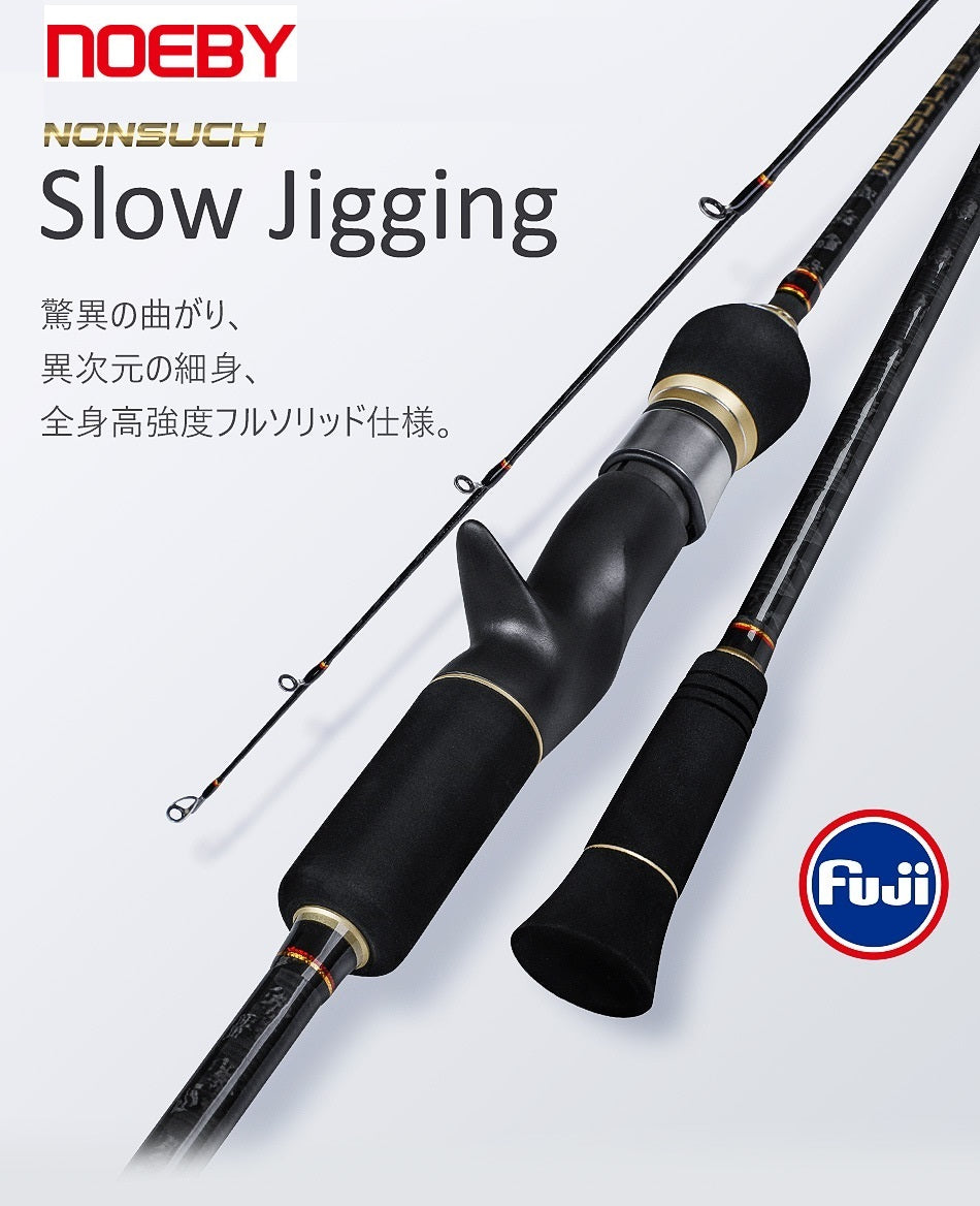 “NOEBY” Slow Pitch Jigging Fishing Rod NBSJ 652/602(M/ML)1.83M/1.96M