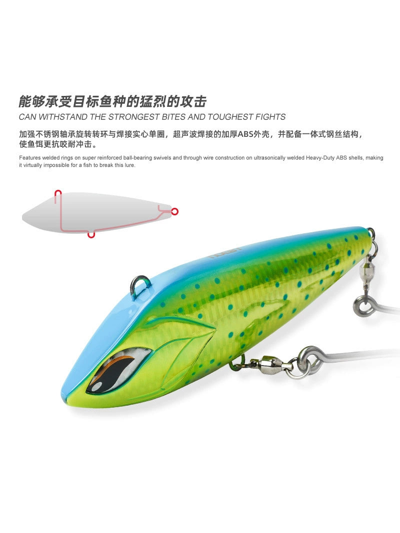 NOEBY Saltwater Pencil Bait/Stickbait/Minnow/Topwater Lure 170mm/213g