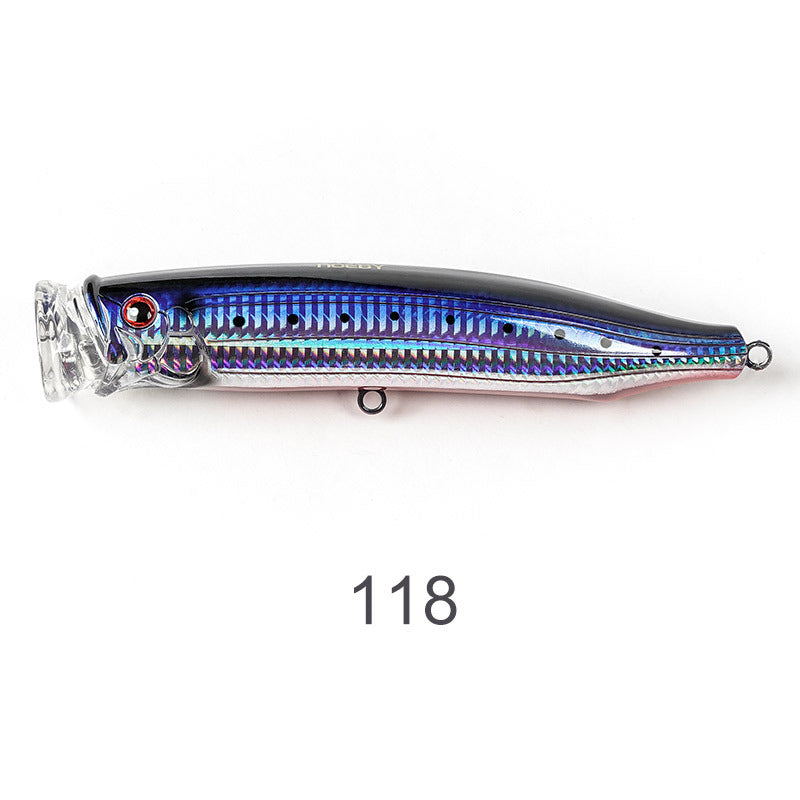 Saltwater plastic popper bait #16- 175mm/73g