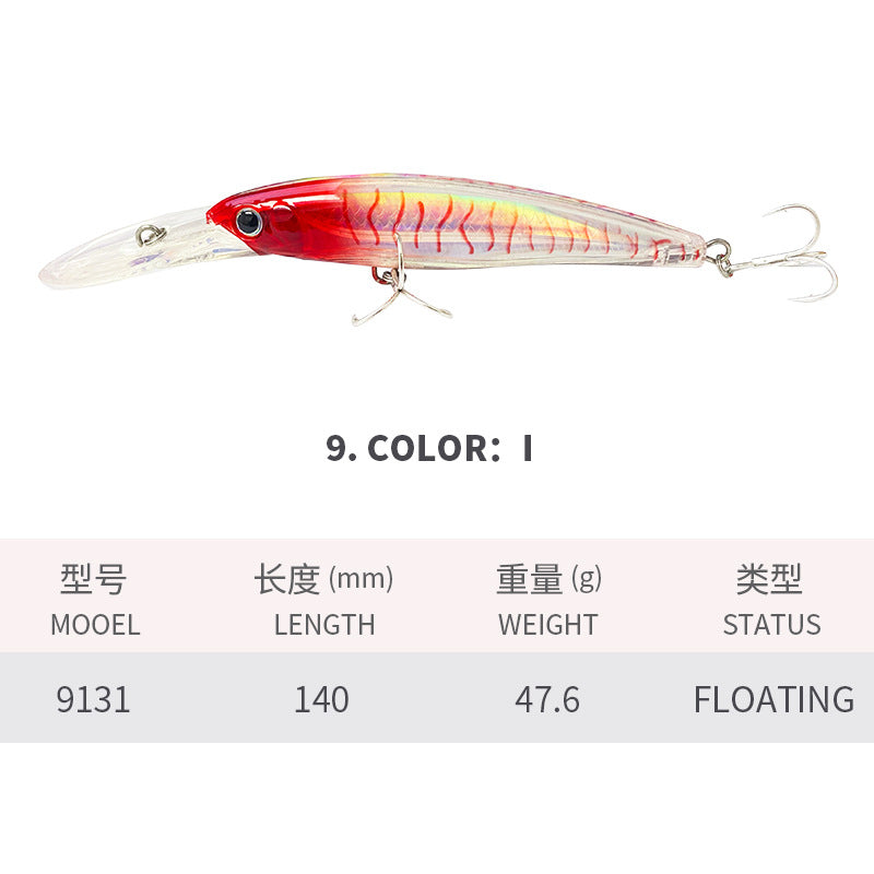 Minnow Saltwater Lures 140mm/49g
