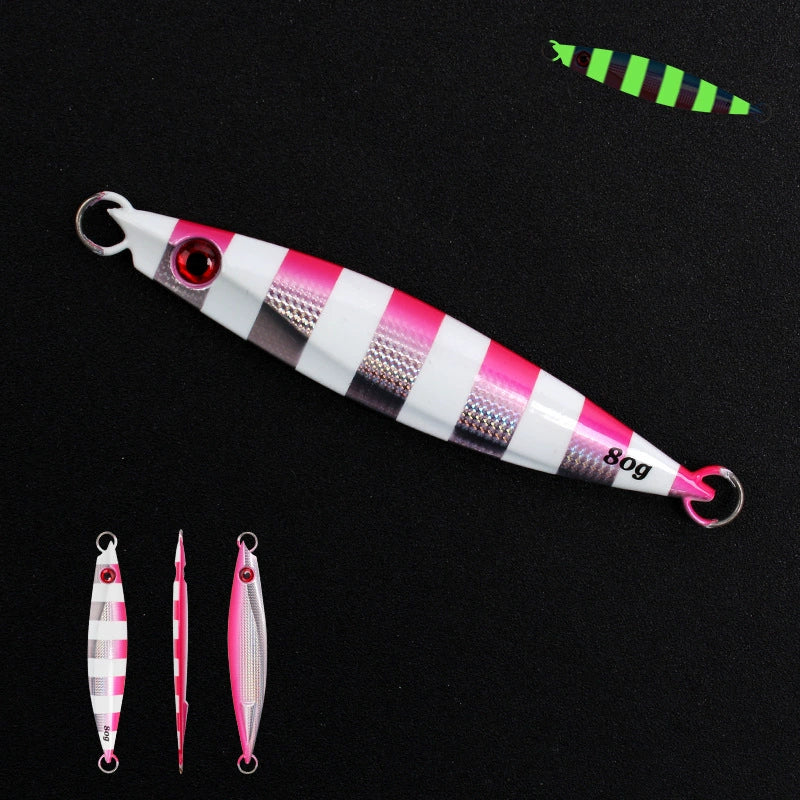 #53 Slow/Speed Pitch Jigs 20g 30g 40g 60g 80g 100g