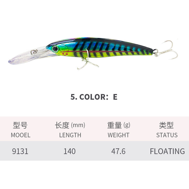 Minnow Saltwater Lures 140mm/49g