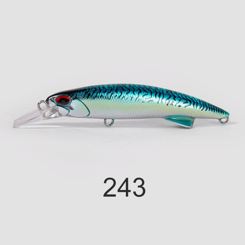 NOEBY Saltwater Pencil Bait/Stickbait/Minnow/Topwater/Popper Lure 110mm/64g