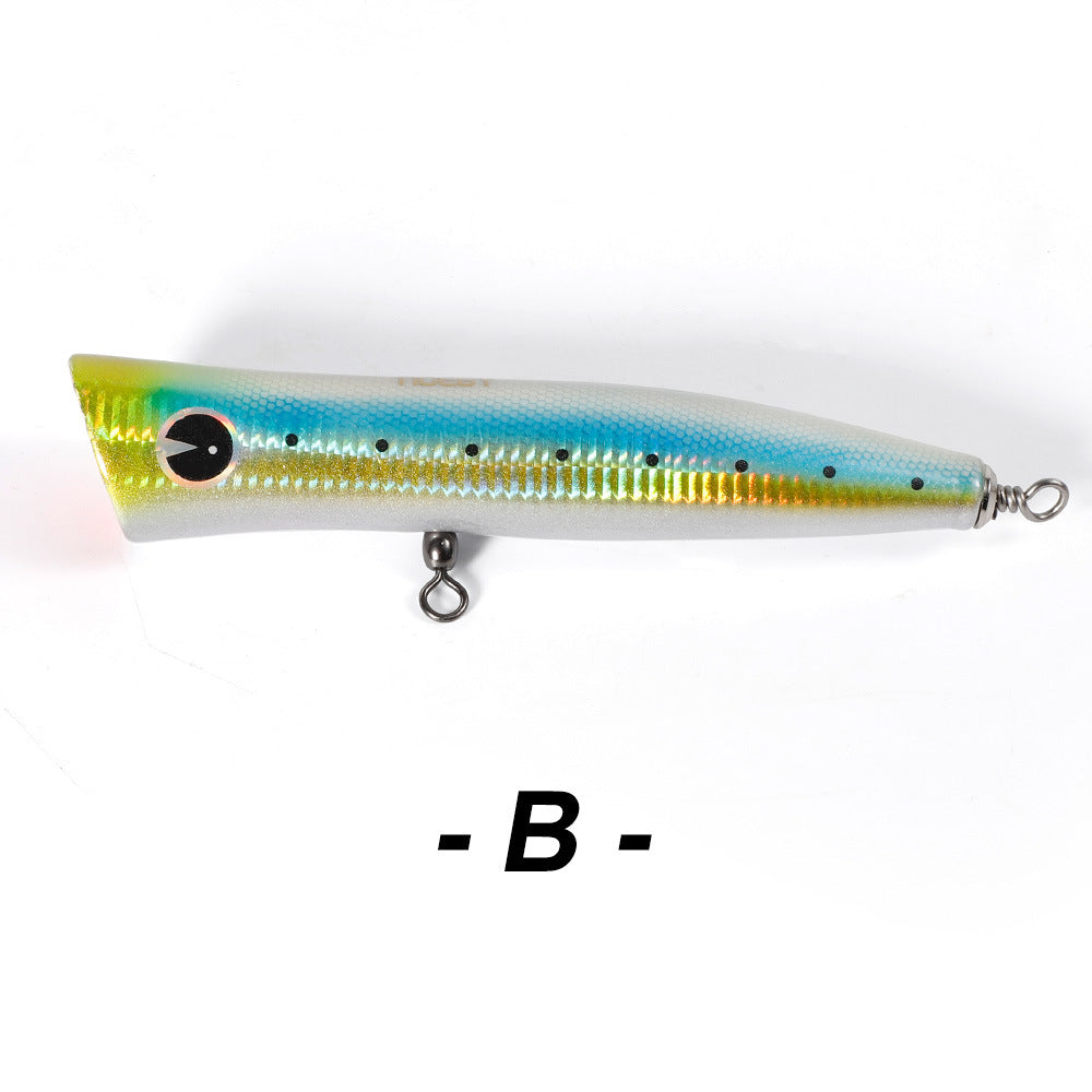 Saltwater plastic popper bait #14- 18cm/80g
