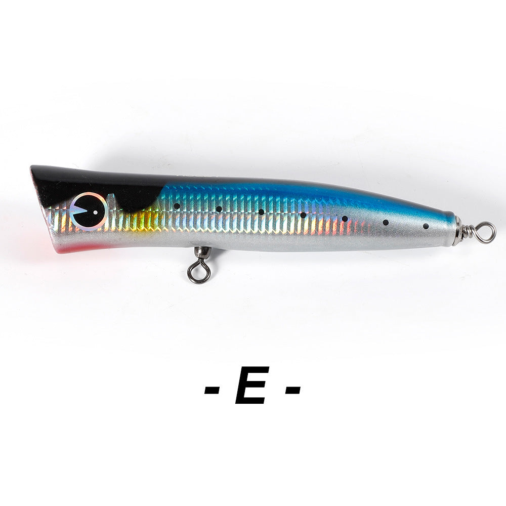 Saltwater plastic popper bait #14- 18cm/80g