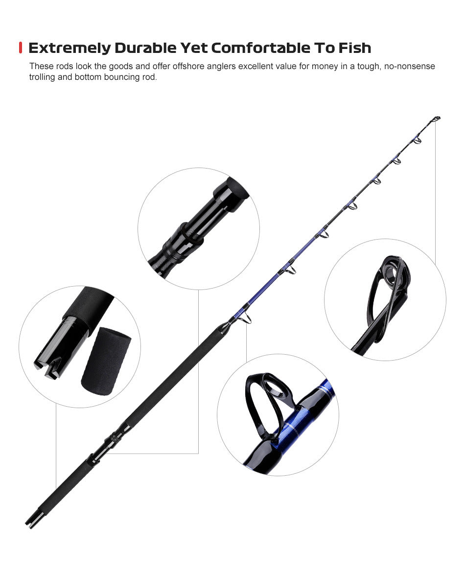 NOEBY Slow Pitch Jigging/Saltwater/Topwater/Big Game/GT /Tuna Rod LSU3050/1.66/LSU80/1.70