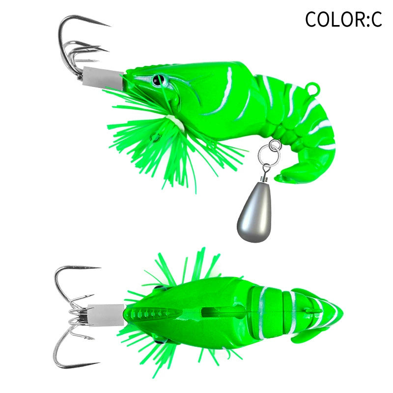 New Squid Hook #11/40g Rapid inkiSng Artificial Luminous Squid Jigging Bait Wood Shrimp Hooks for Saltwater Tackle Fishing Lure