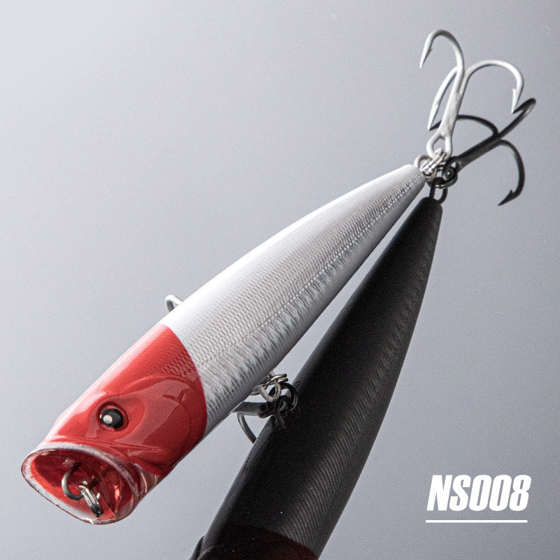 Saltwater plastic popper bait #7- 140mm/40g