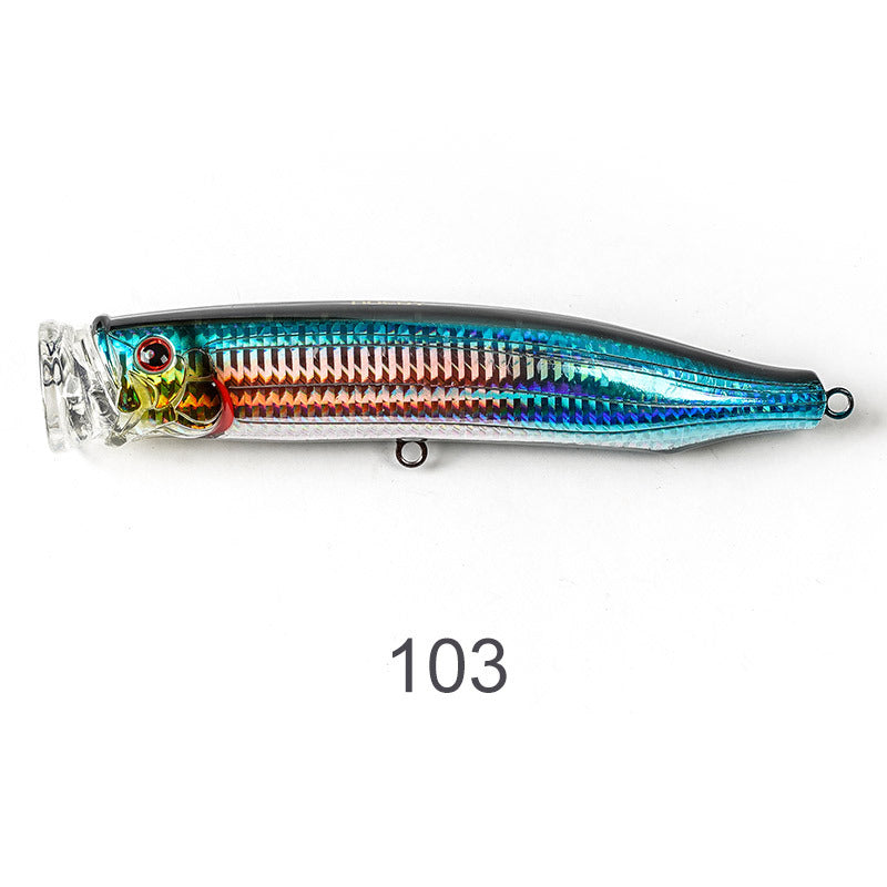 Saltwater plastic popper bait #16- 175mm/73g