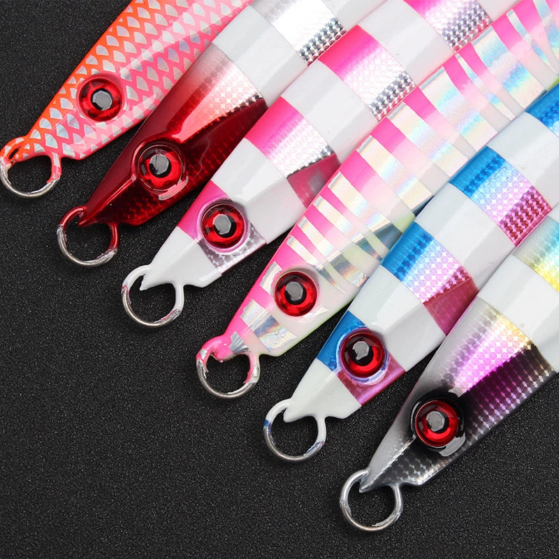 #53 Slow/Speed Pitch Jigs 20g 30g 40g 60g 80g 100g