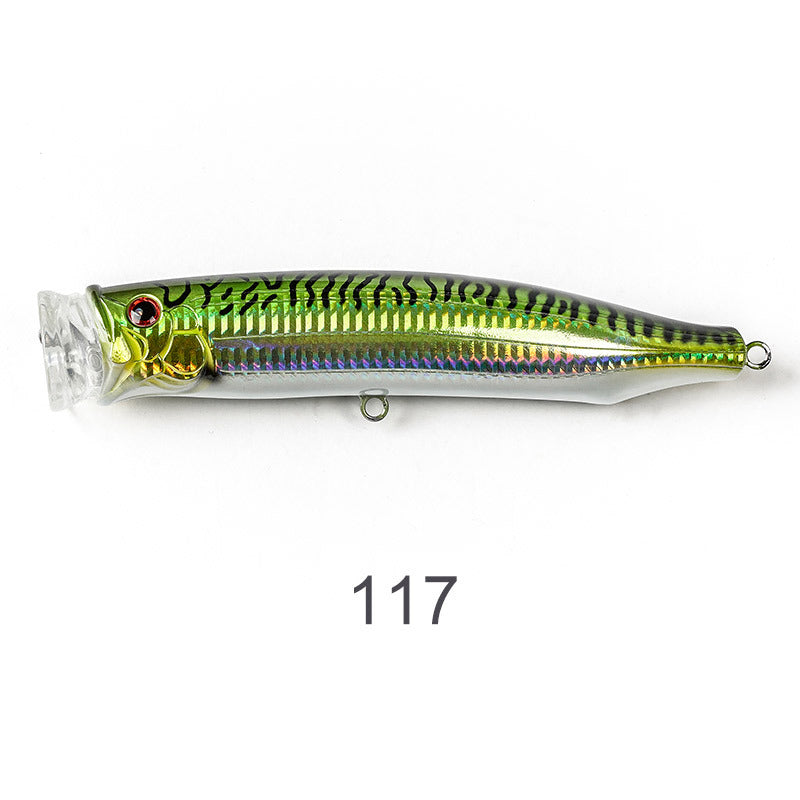 Saltwater plastic popper bait #16- 175mm/73g