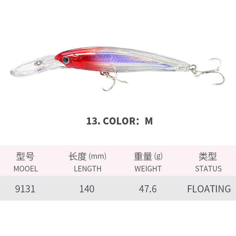Minnow Saltwater Lures 140mm/49g