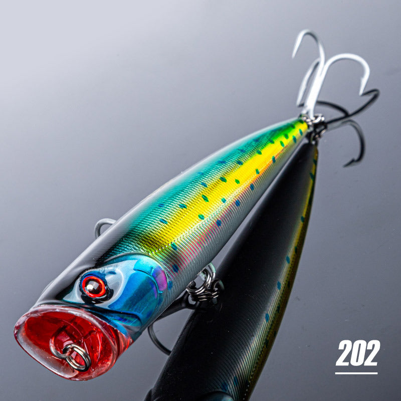 Saltwater plastic popper bait #7- 140mm/40g