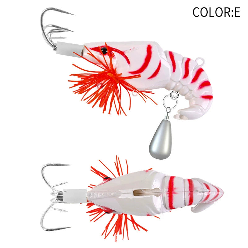 New Squid Hook #11/40g Rapid inkiSng Artificial Luminous Squid Jigging Bait Wood Shrimp Hooks for Saltwater Tackle Fishing Lure