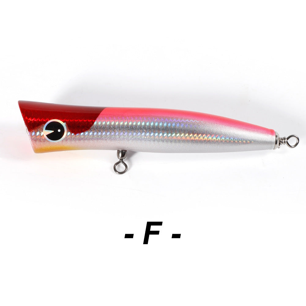 Saltwater plastic popper bait #14- 18cm/80g