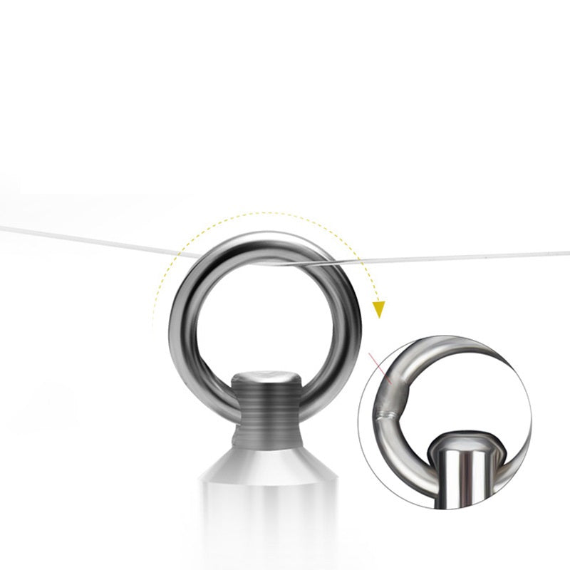 Stainless Steel Bearing Swivels+ring #1 #2 #3 #4 #5 #6/Fishing tackle