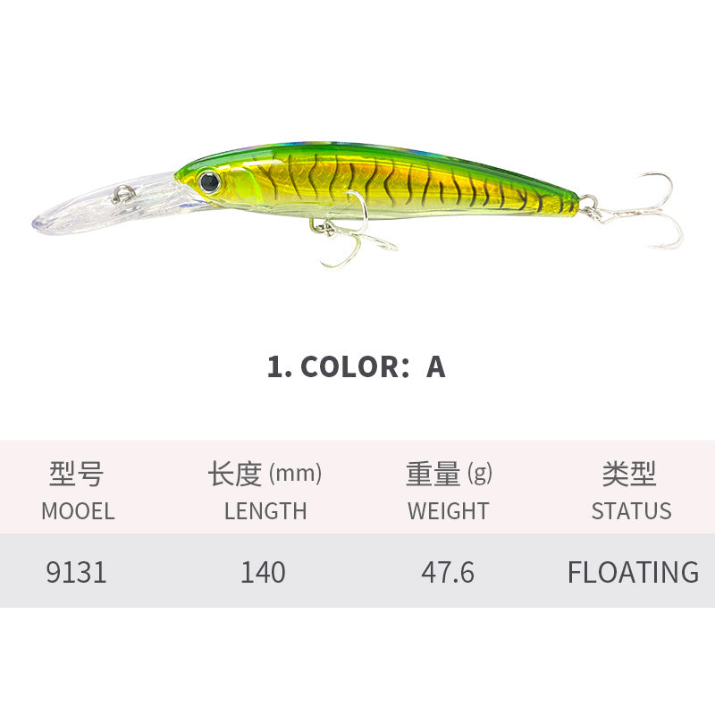 Minnow Saltwater Lures 140mm/49g