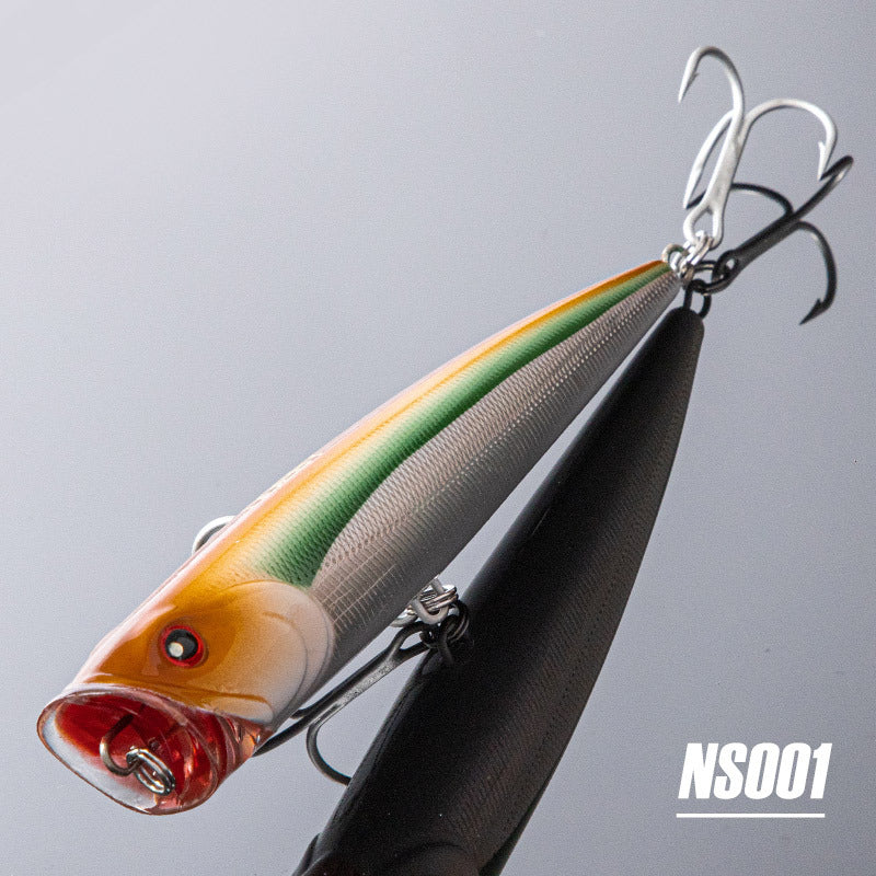 Saltwater plastic popper bait #7- 140mm/40g