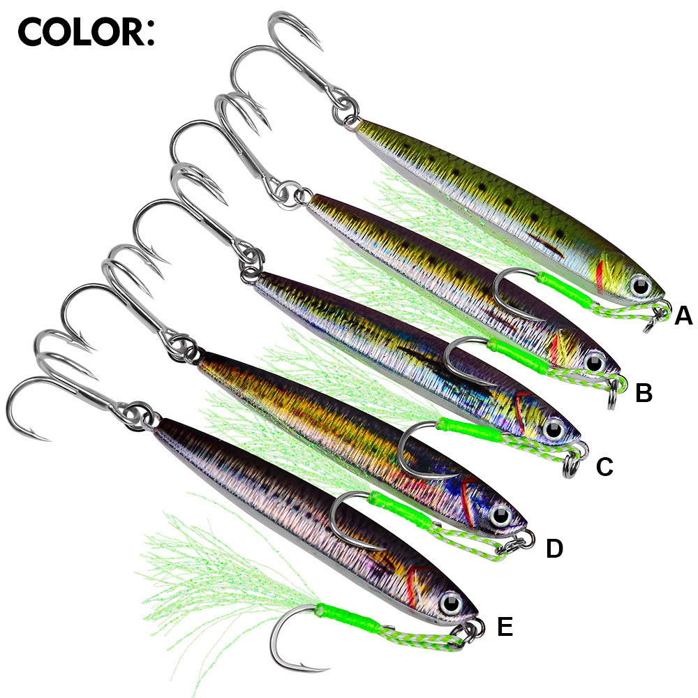 #76 Slow Pitch Jigs 10g 15g 20g 32g 40g