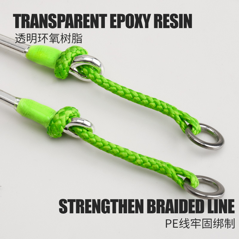 Slow Jigging Assist hook High Carbon Steel Single Barbed Jig Hooks with Braided PE Line 1/0 2/0 3/0 4/0 5/0 6/0 7/0 Saltwater Fishing Hooks for Boat & Deep Sea Jigging