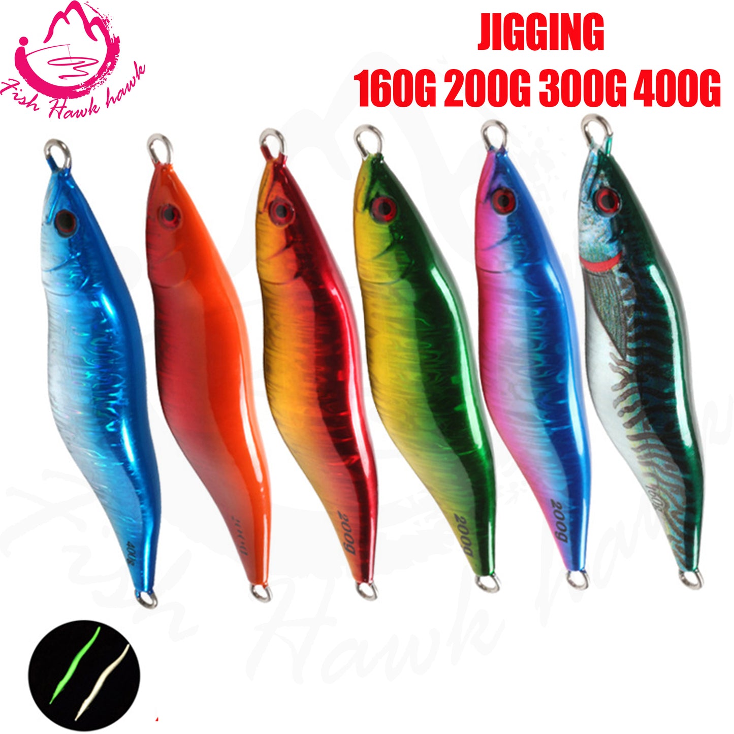 #90 Slow Pitch Jigs 160g 200g 300g 400g