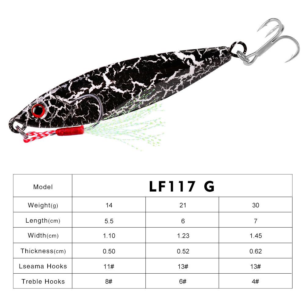 #79 Slow Pitch Jigs 14g 21g 30g