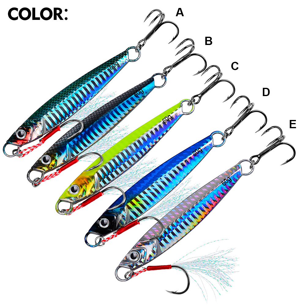 #63 Slow Pitch Jigs 17g 21g 24g 30g 40g 60g