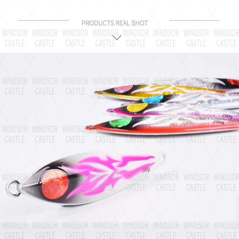 #96 Slow Pitch Jigs 80g 120g 150g 200g