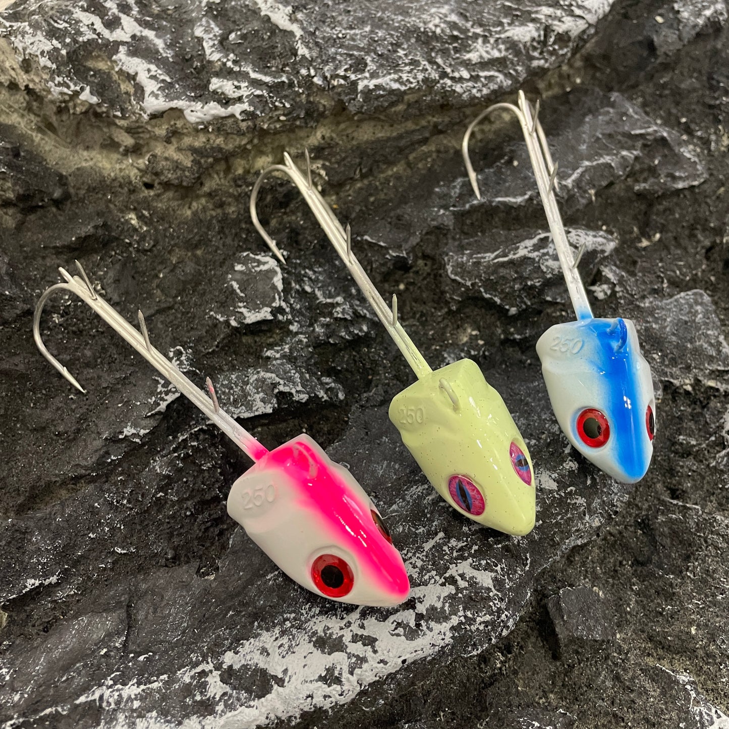 拓#133 Slow Pitch Jigs Bait 160g 200g 250g 300g 500g