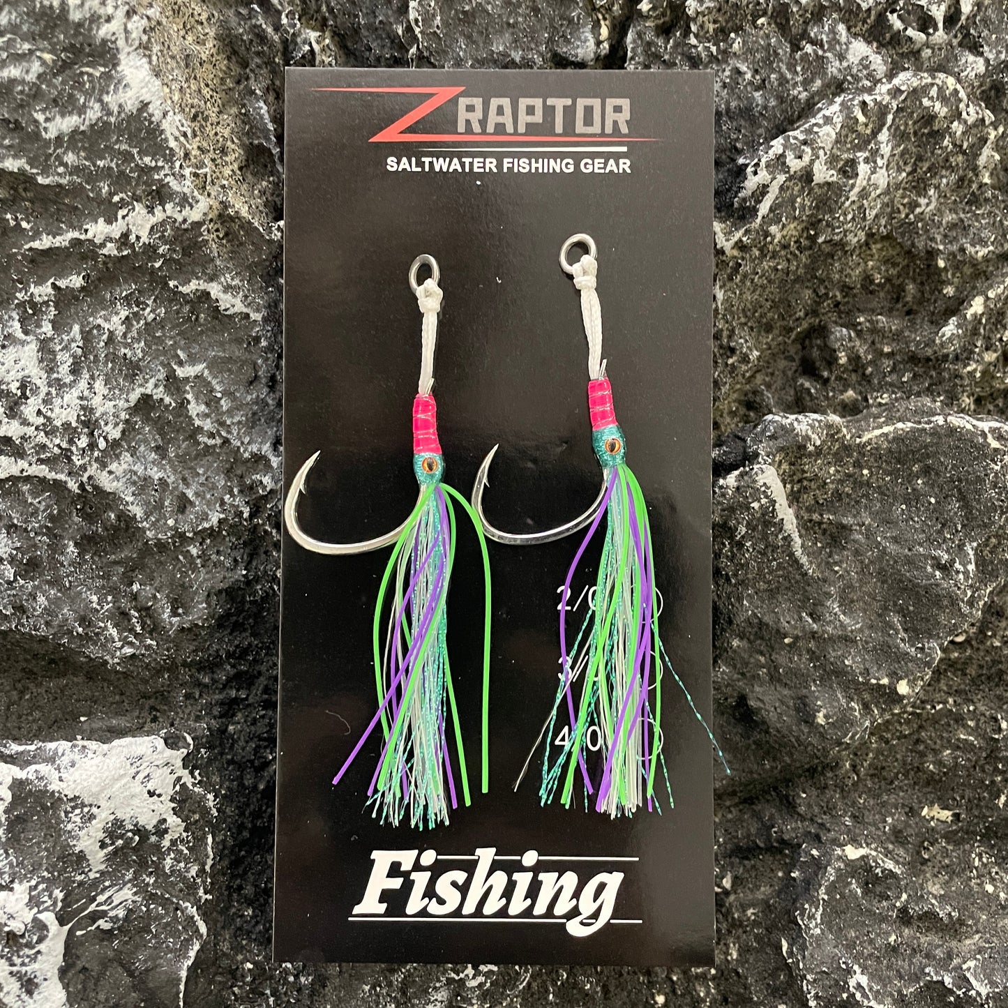 Assist hook #45 1# 2# 1/0 2/0 3/0