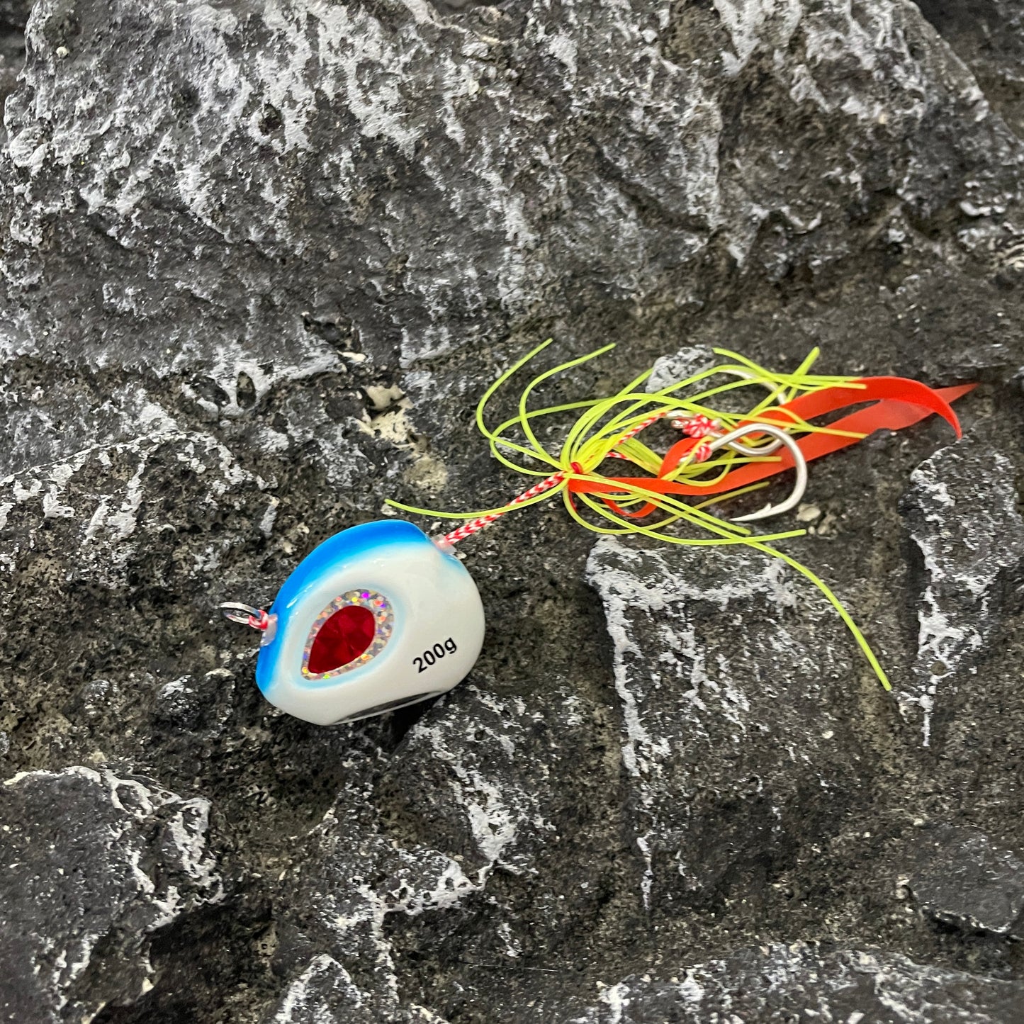 海~拓#134 Slow Pitch Jigs Bait head skirt lure 60g 80g 100g 120g 150g 200g