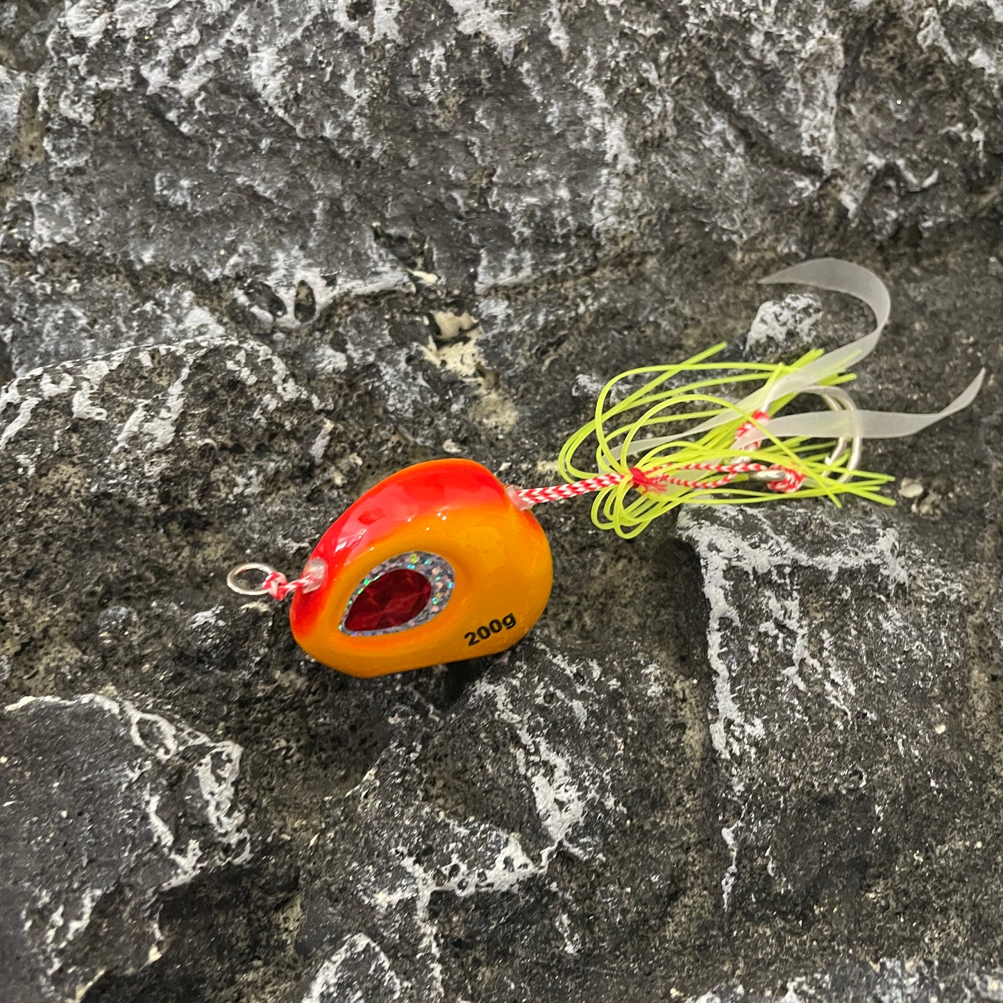 海~拓#134 Slow Pitch Jigs Bait head skirt lure 60g 80g 100g 120g 150g 200g