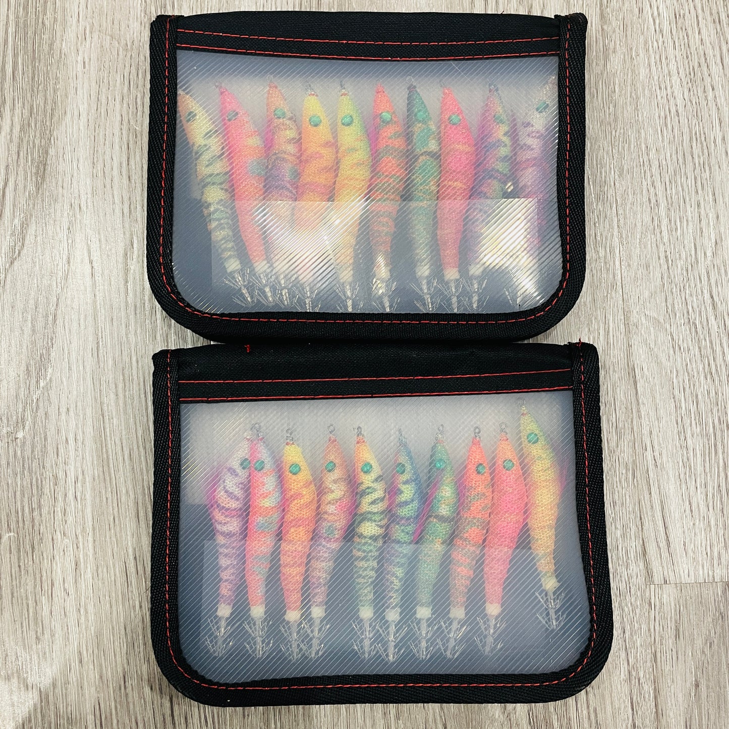 shrimp squid hook jig bag sets 43#