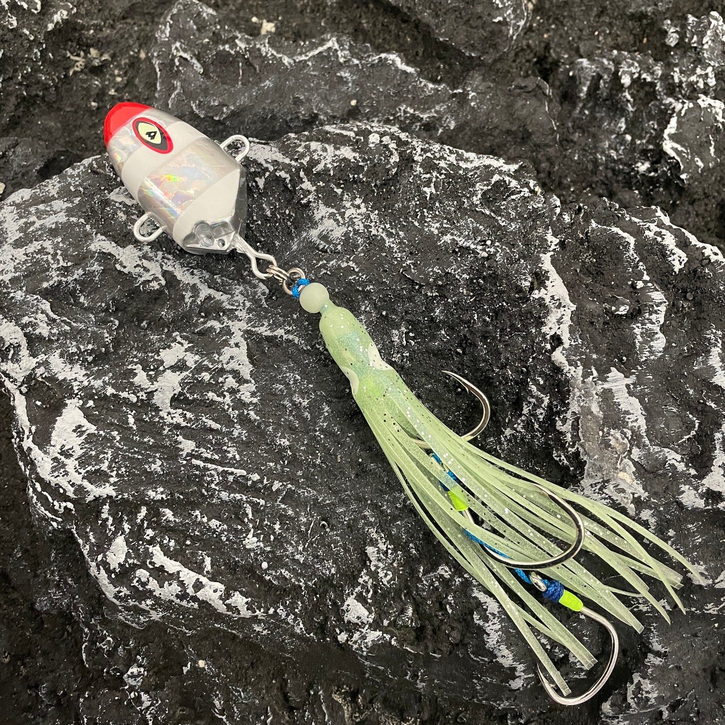 挑#68 Slow Pitch Jigs bait head skirt lure 100g 150g 200g 250g 300g