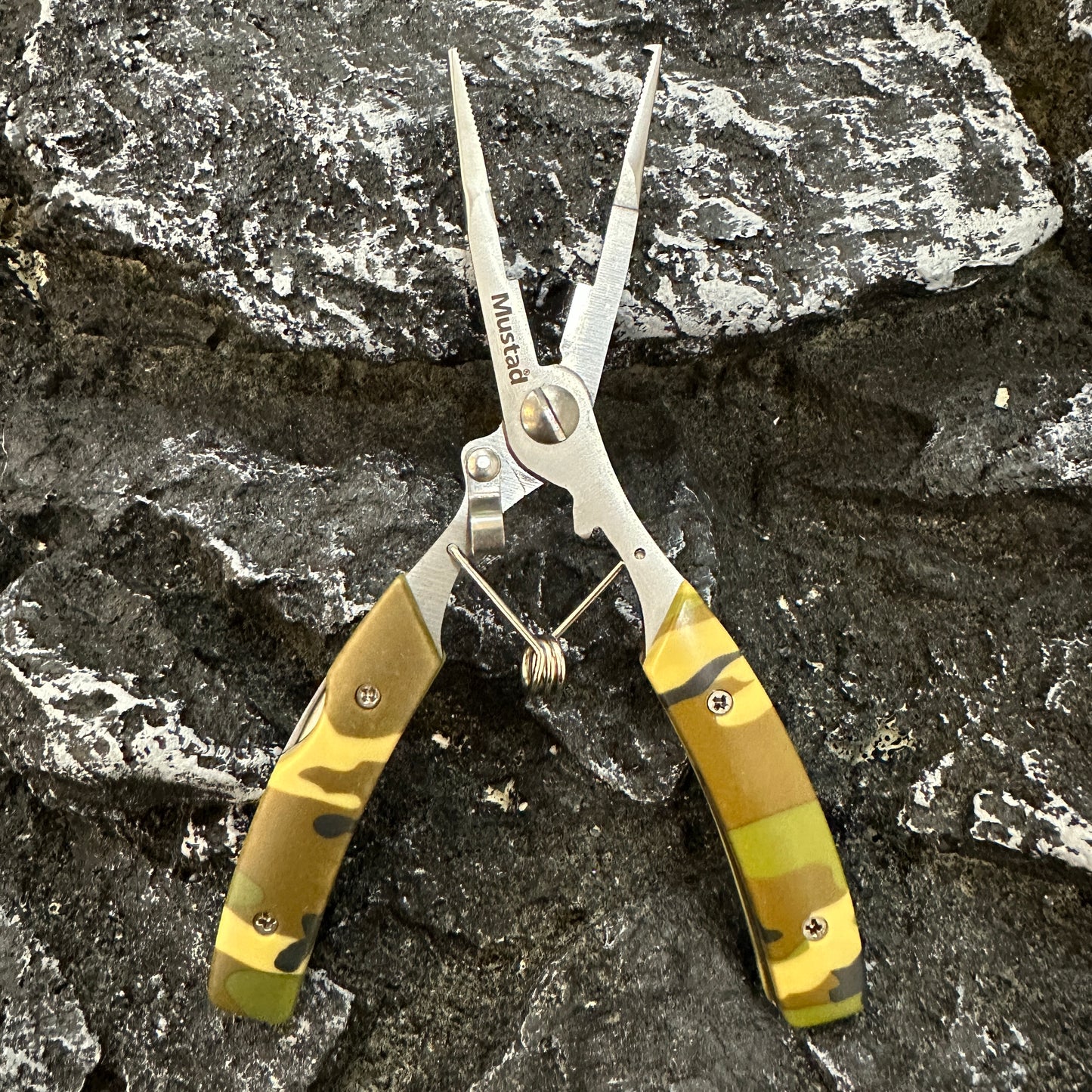 Mustad MT023C Stainless Steel Corrosion Resistant Multipurpose Fishing Pliers Fishing tackle