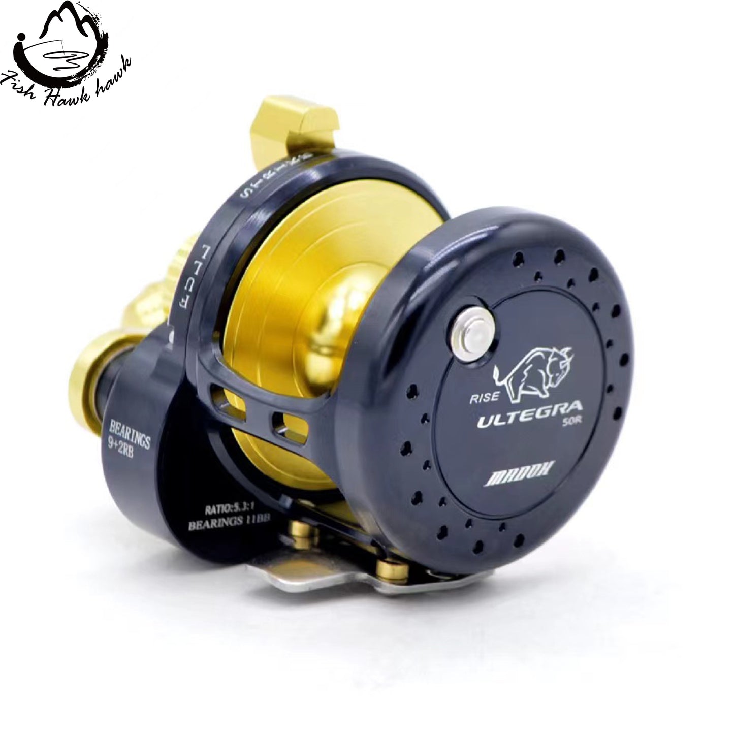 “Golden Bull” Slow Pitch Jigging Reel (left and right hand)