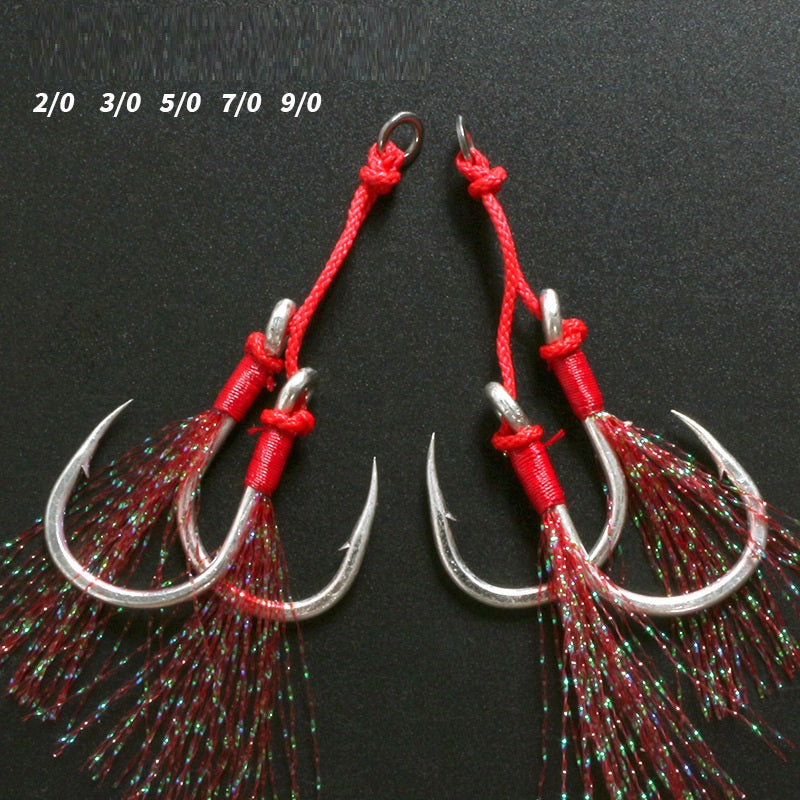 #1 Assist hook #2/0 #3/0 #5/0 #7/0 #9/0