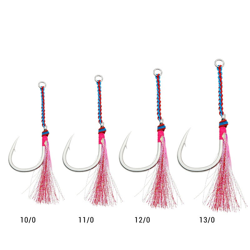 Assist hook 30#-10/0 11/0 12/0 13/0 14/0