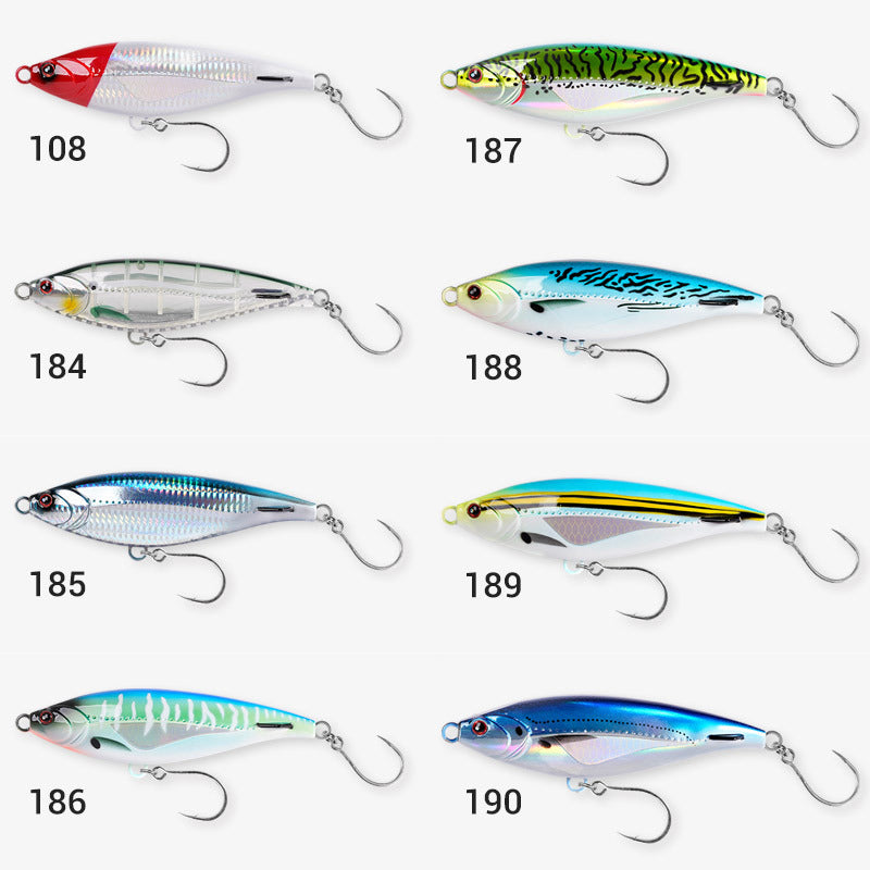 诺Saltwater plastic Pencil bait #24-150mm/85g