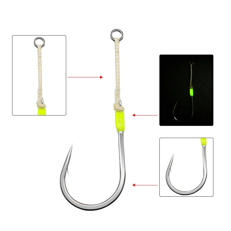 健Assist hook 19#-4/0 5/0 7/0 11/0