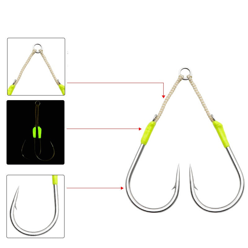 健Assist hook 22#-4/0 5/0 7/0 9/0