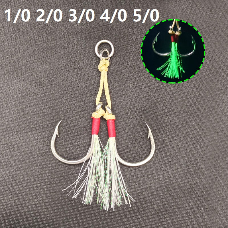#2 Assist hook #1/0 #2/0 #3/0 #4/0 #5/0