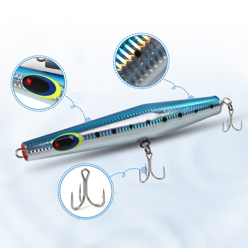 Wood Popper Bait #8-60g75g
