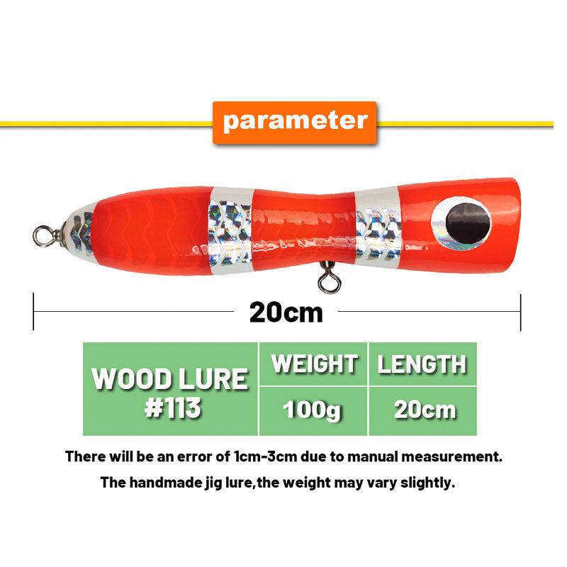Wood Popper Bait #17-100g/20cm