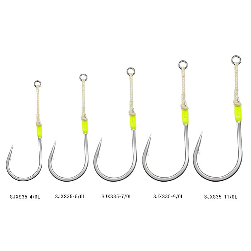 健Assist hook 19#-4/0 5/0 7/0 11/0