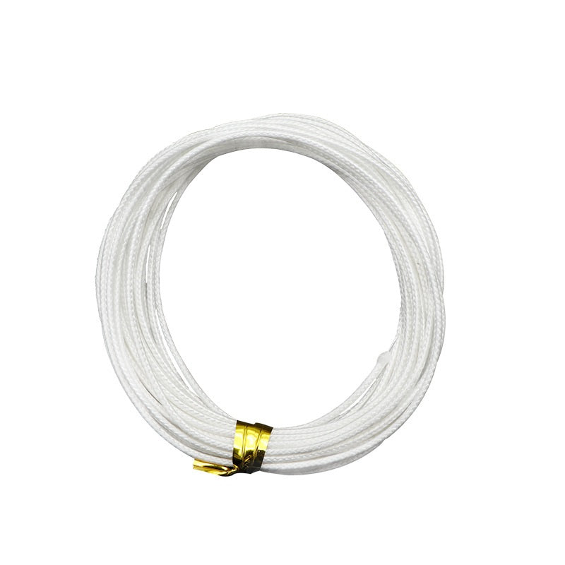 White PE braided wire slow shake assist hook tie wire 60lbs 80lbs 130lbs 170lbs