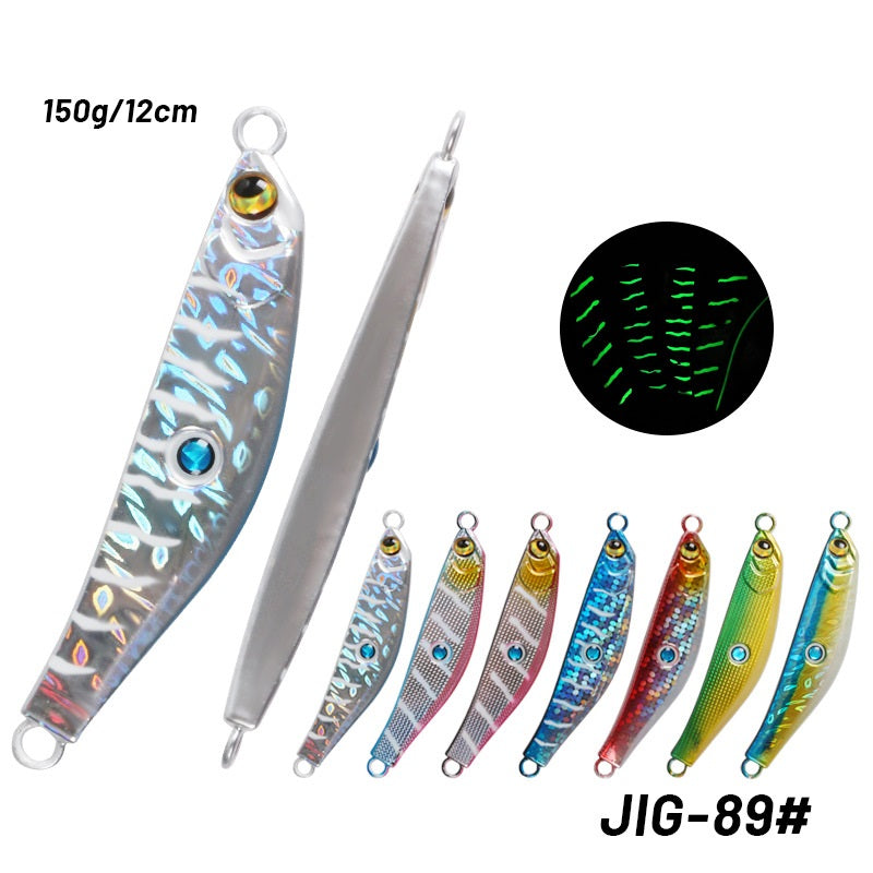 海#152 Slow Pitch Jigs Bait 80g 100g 150g 200g